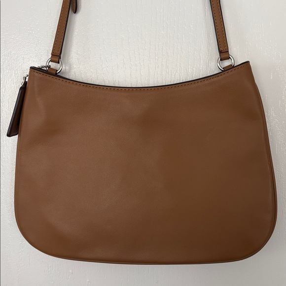 Coach Light Saddle Tan Leather Penelope Shoulder Bag - Picture 2 of 6